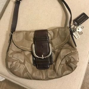 Coach Bag w Key Chains